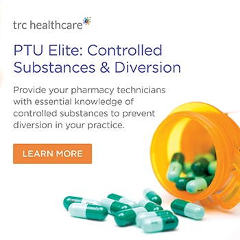 PTU Elite: Controlled Substances & Diversion. Provide your pharmacy technicians with essential knowledge of controlled substances to prevent diversion in your practice. Learn more.